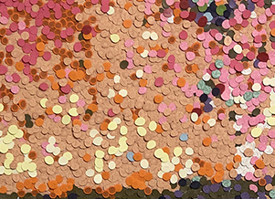 Microlandscape / Panel üzeri polimer kil / 119x94 cm