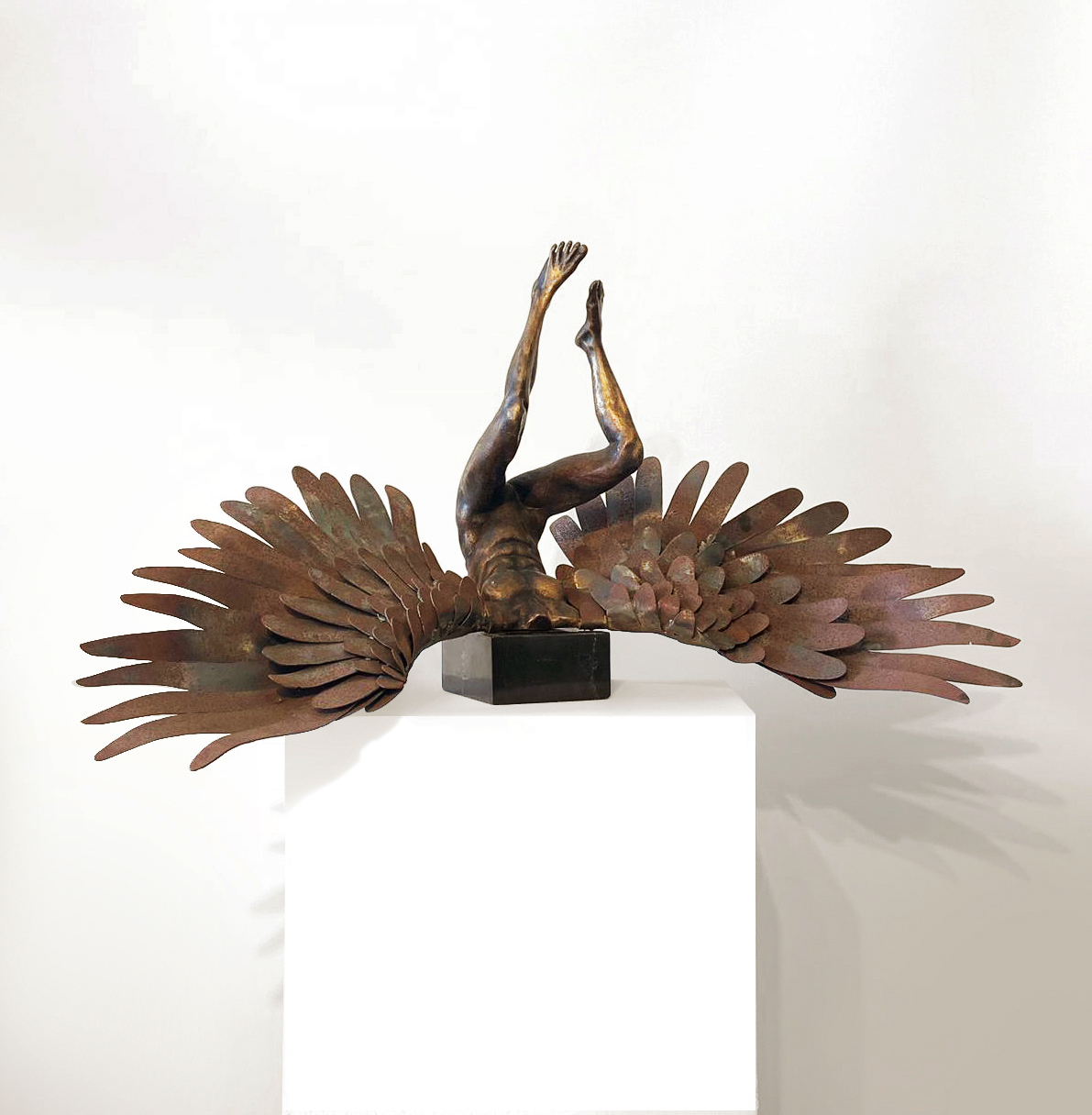 Last Fall / Metal & Bronz / 62x33x25 / 2019