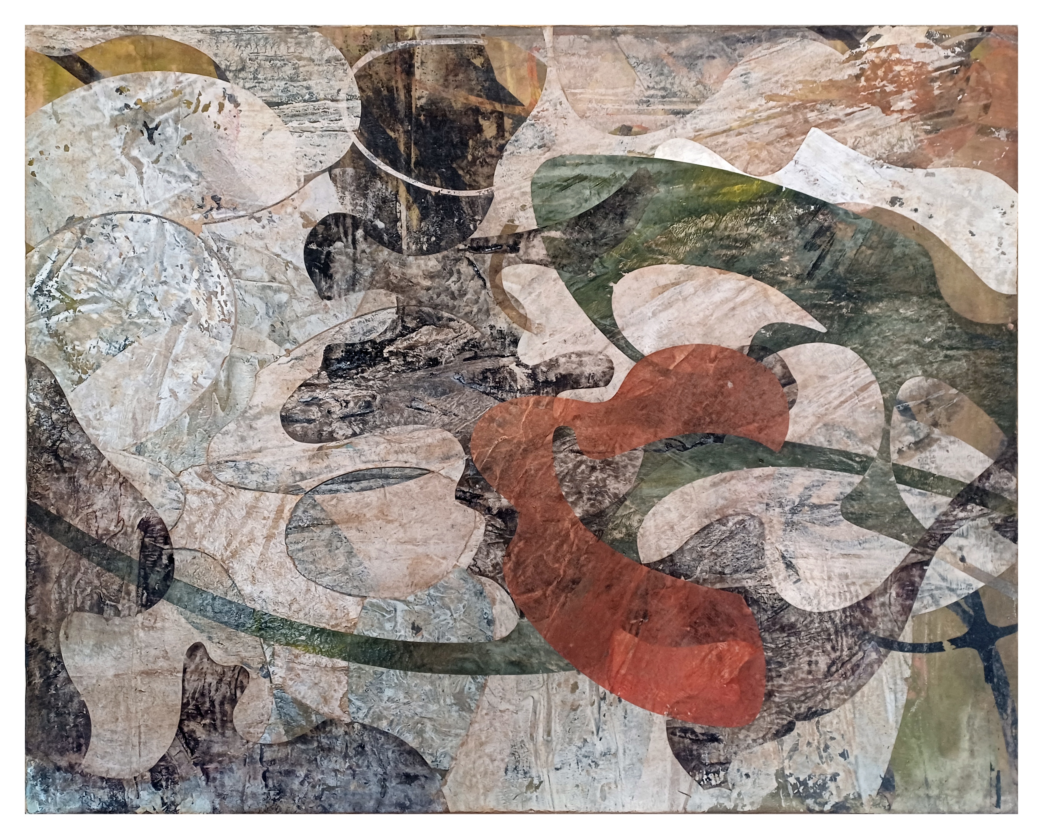 İsimsiz(1032) / Karışık Teknik / 101x82 cm / 2024