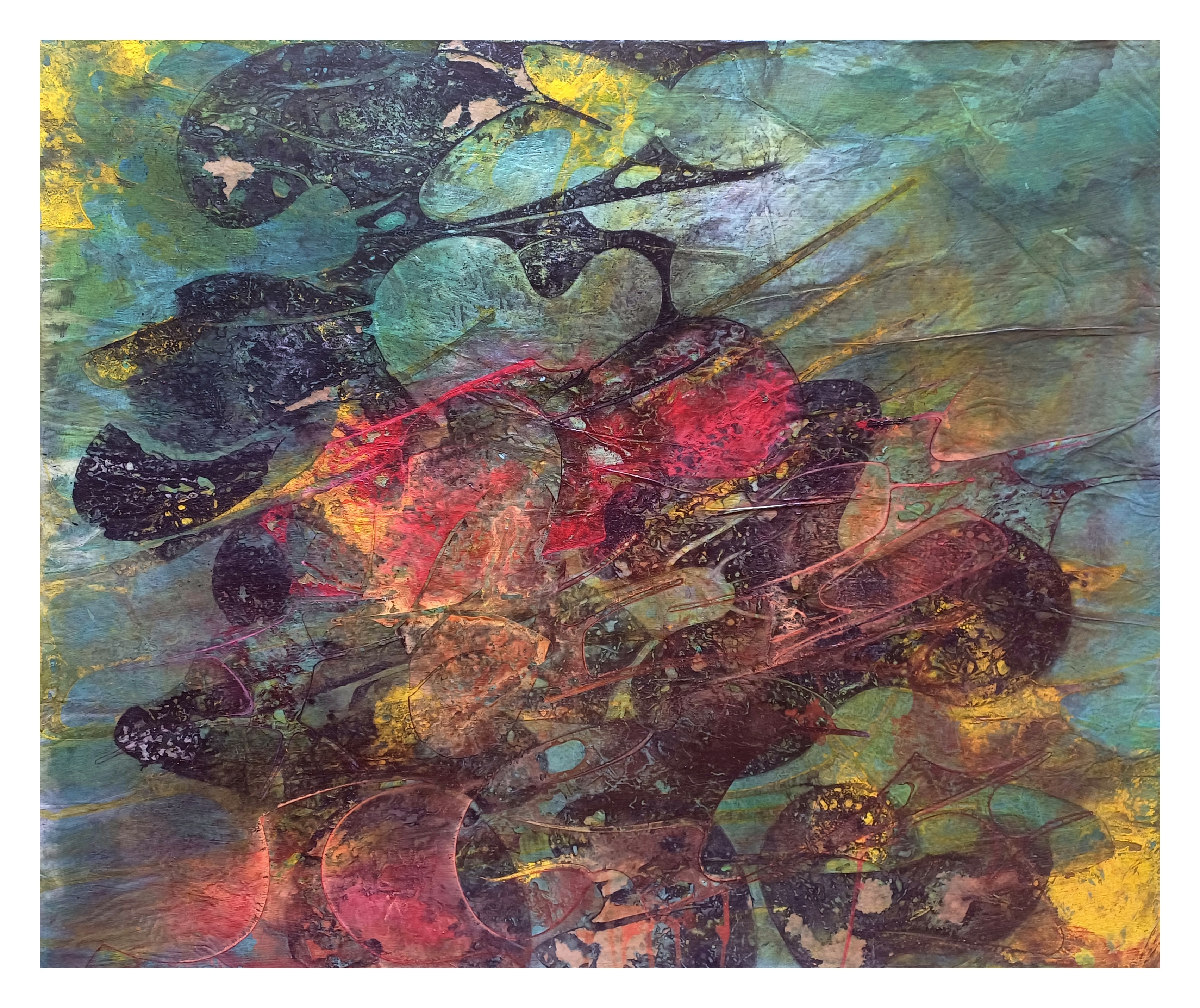 İsimsiz(1043) / Karışık Teknik / 121x100 cm / 2024