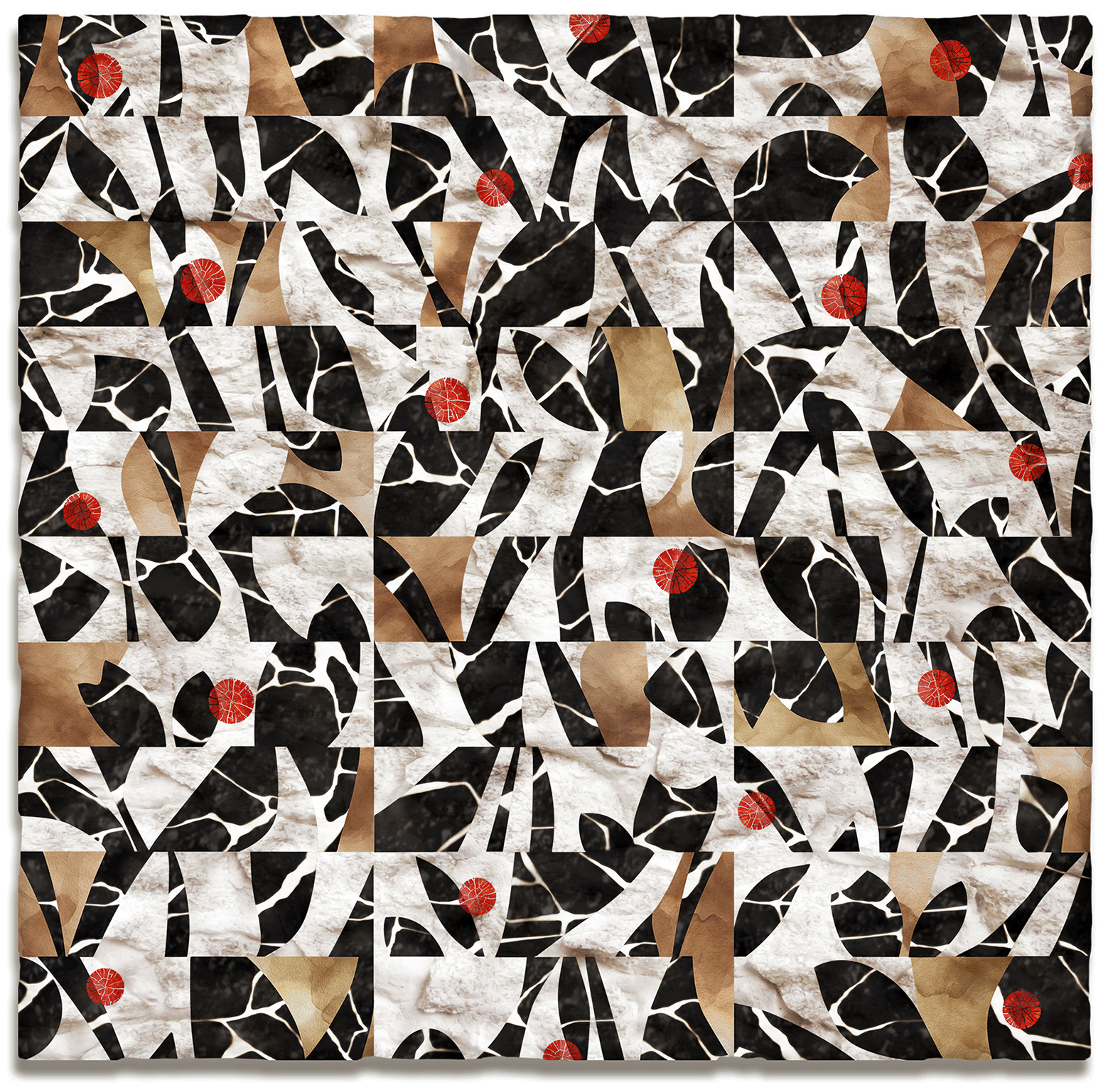 İsimsiz / Tuval Üzerine Karışık Teknik / 165x185 cm / 2024